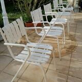 Vintage garden armchairs