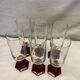 Set of 6 vintage flutes