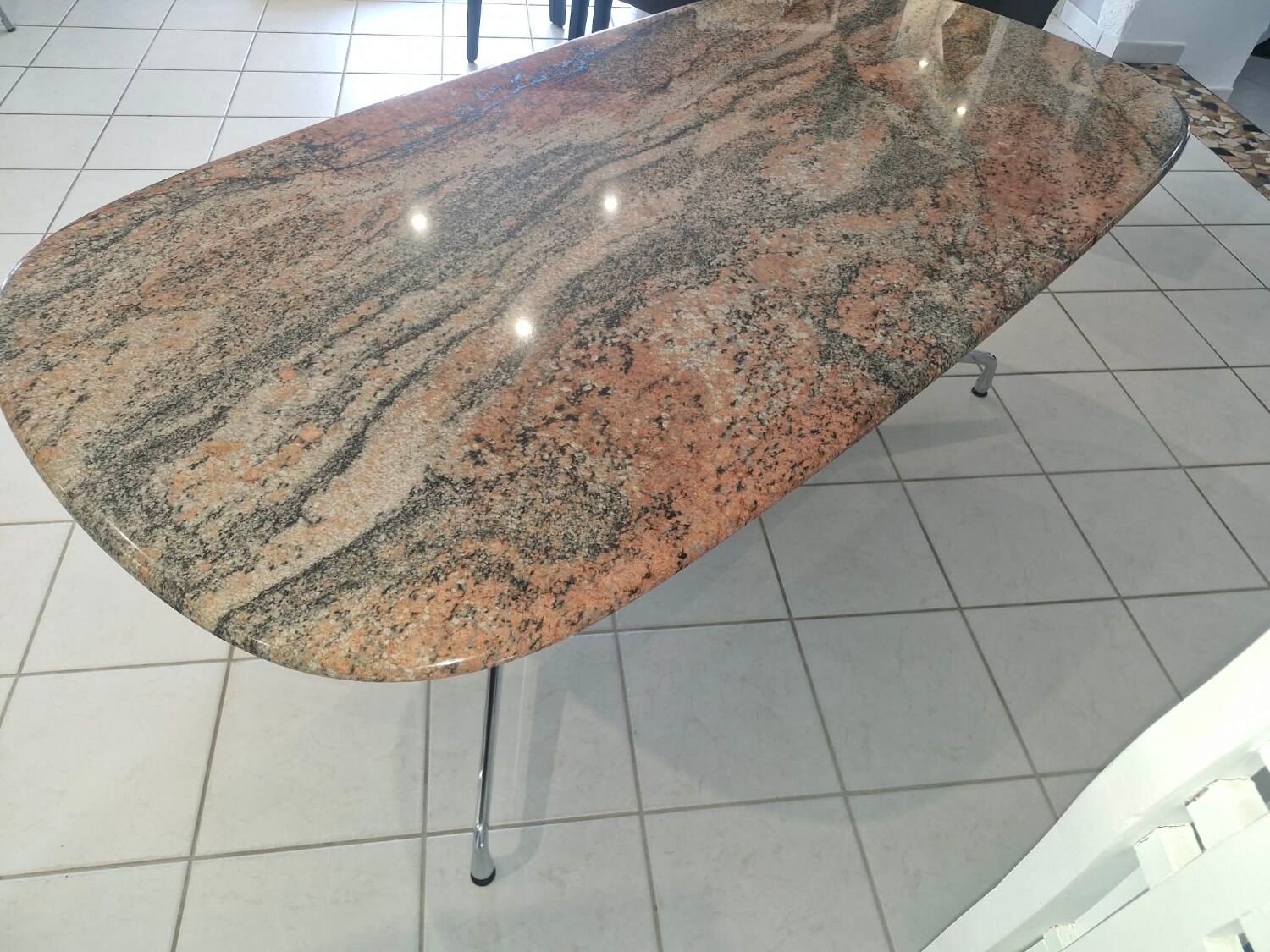 Table by Charles and Ray Eames for Herman Miller, from 1990.