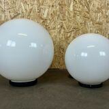2x 60s 70s ball lamp floor lamp Acrilico PMMA Made in Italy Design 60s
