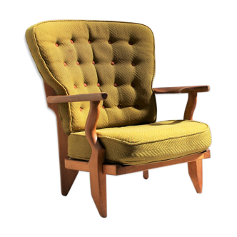 Vintage oak, Guillerme and Chambron caquet chair