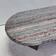 Oval vintage coffee table