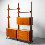 Bookcase teak av furniture 60s vintage