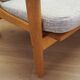 Canapé en chêne, design danois, années 1960, designer : Hans J. Wegner, fabricant : Get