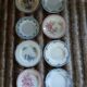 8 antique deep plates in ironstone