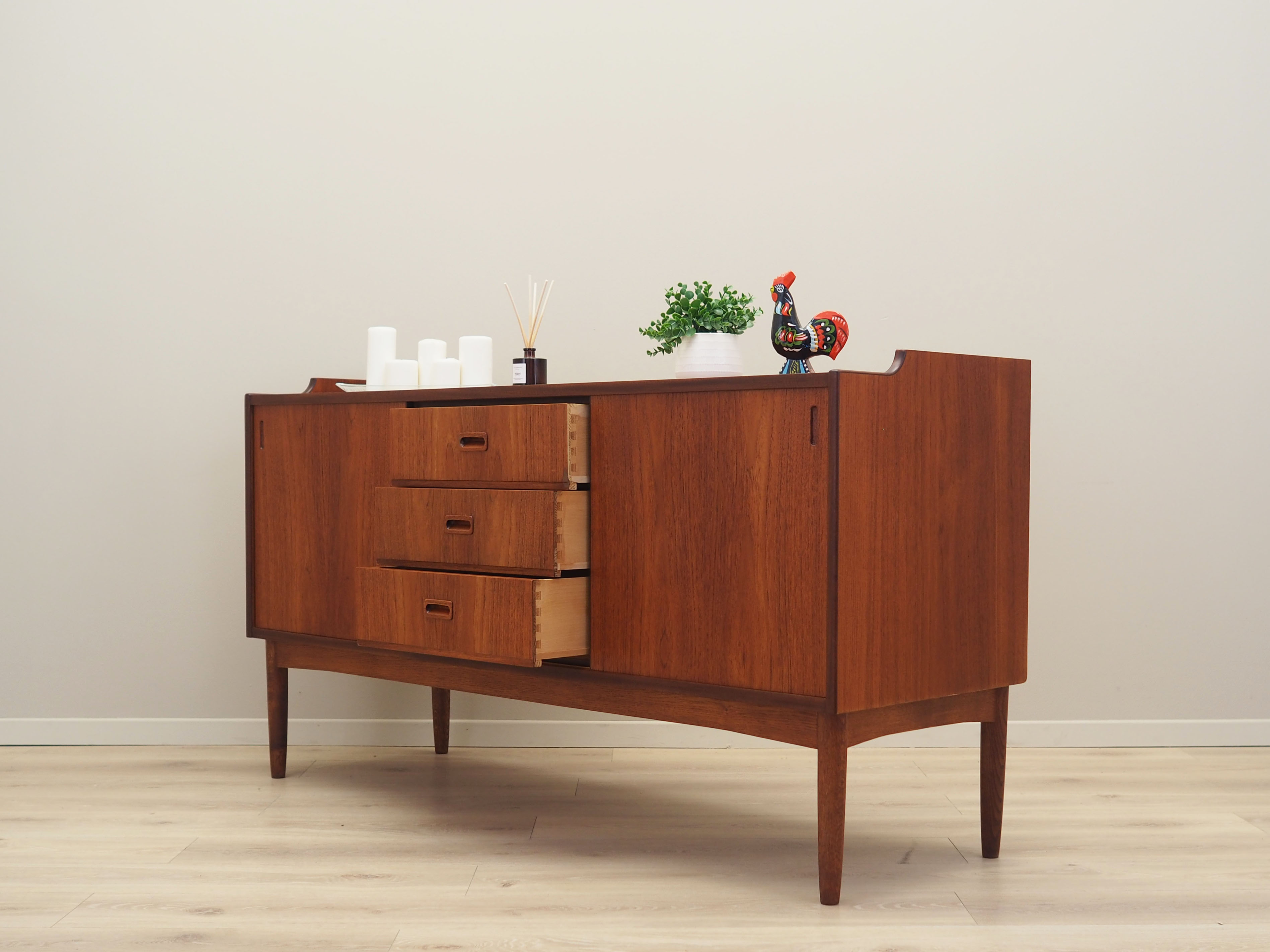 Teak sideboard, Danish design, 1960s, production: Denmark