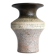 Brutalist ceramic vase in Scandinavian modernist style from the mid-century by Thomas Hellström for Nittsjö, Sweden.