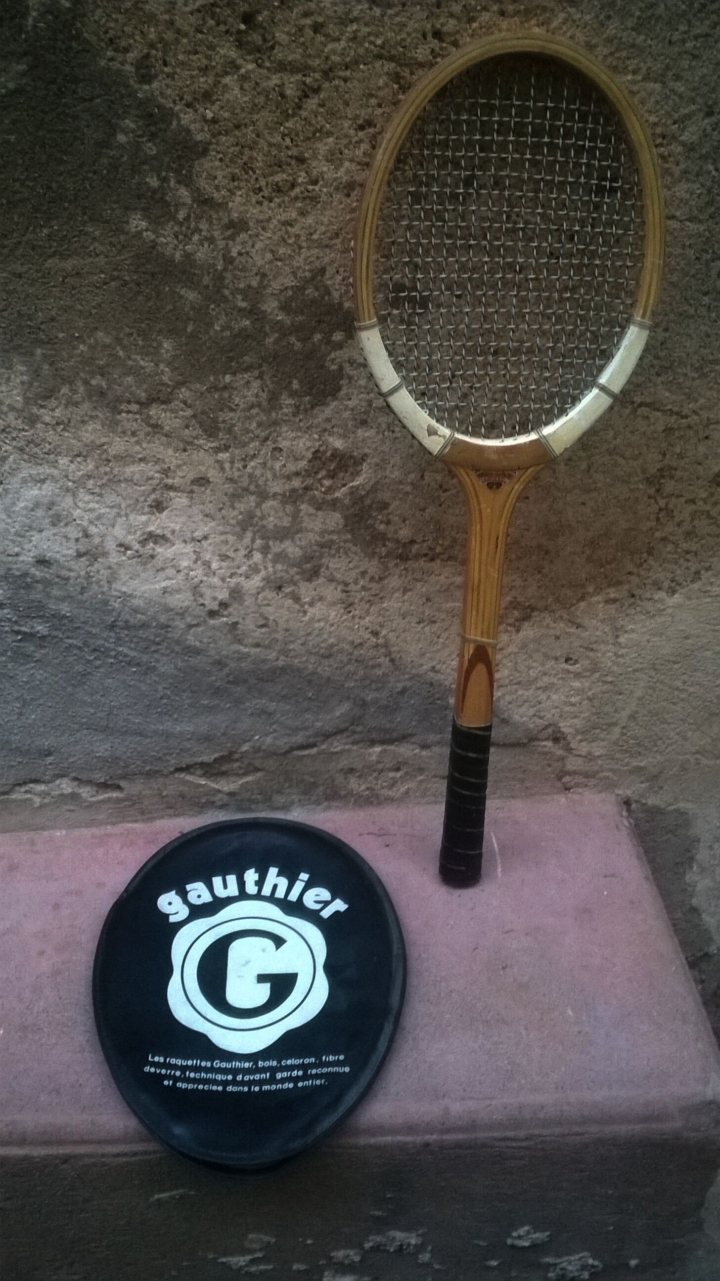 Vintage tennis racket