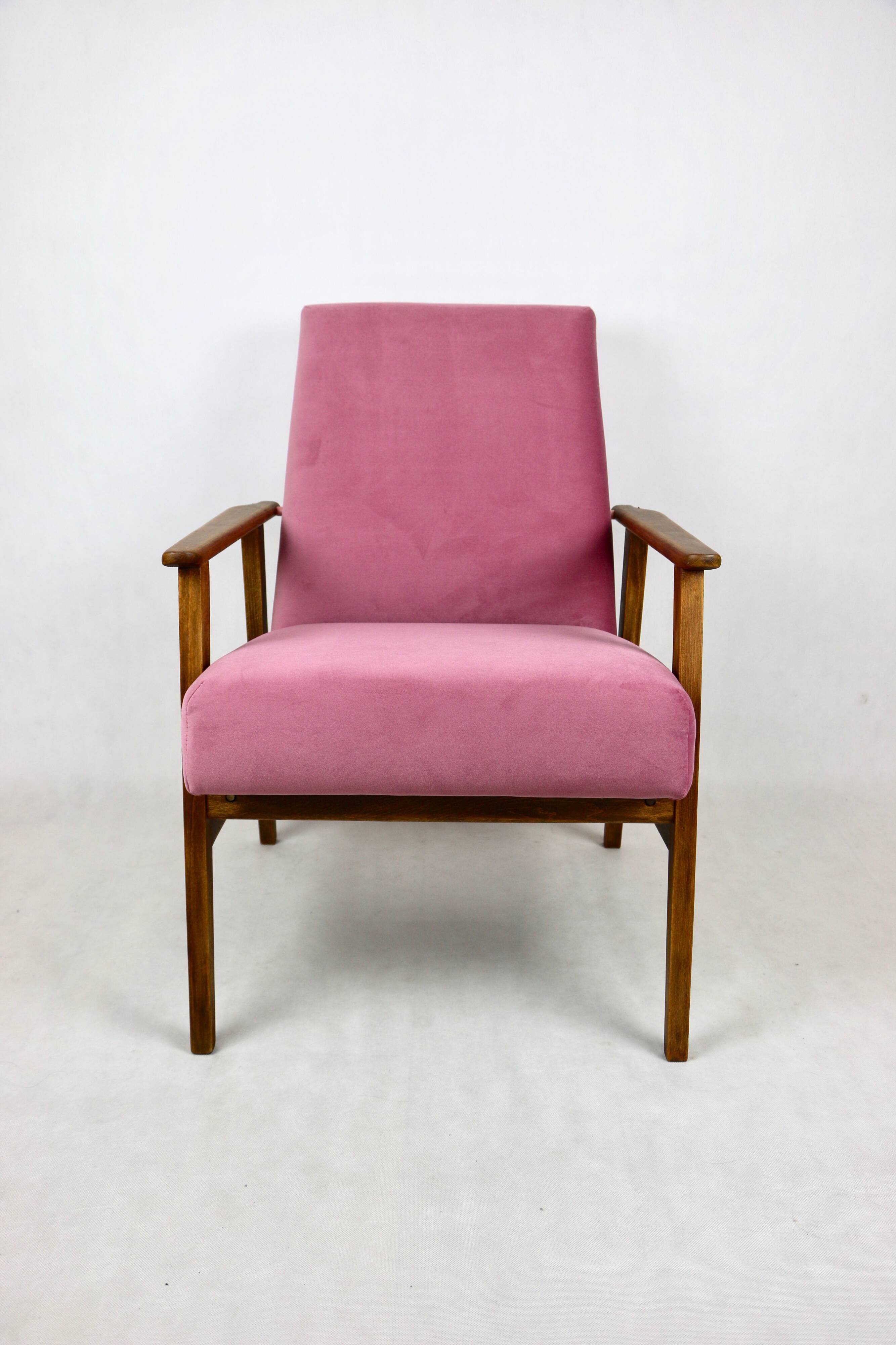 Fauteuil Renard Rose Vintage, 1970s