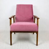 Fauteuil Renard Rose Vintage, 1970s