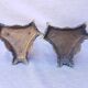 Pair of 18th-century bronze candlesticks Restoration