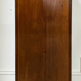 Writing desk in Napoleon III Marquetry white marble top