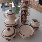 Vintage Gien Copenhagen coffee set