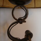 Lampe en fer forgé