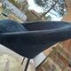 Vintage Black Sheepskin Armchair