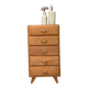 Commode vintage à 5 tiroirs (rénovée)
