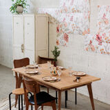 Wooden table Scandinavian type – year 60s