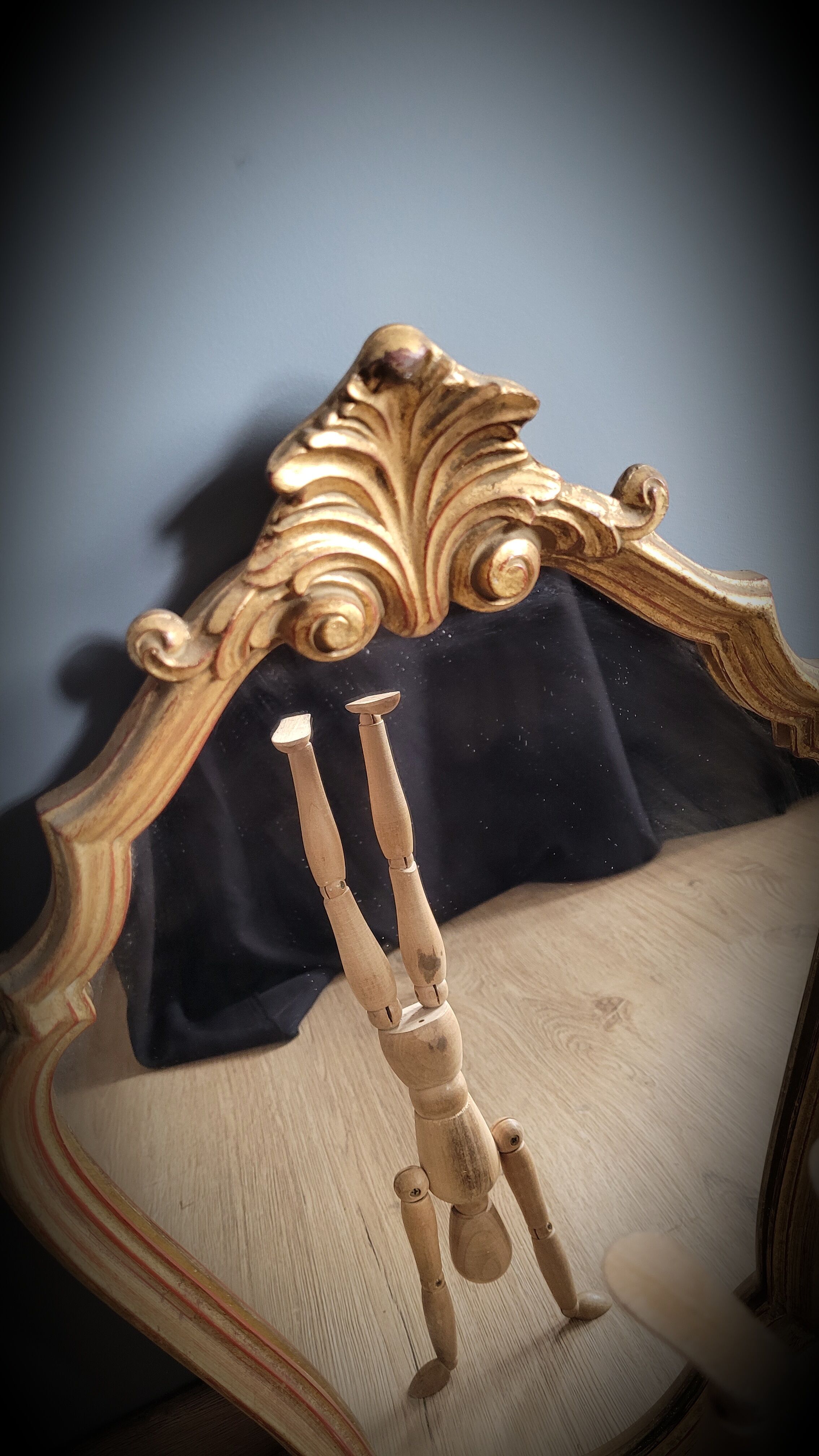 Baroque Golden Mirror 12 49x32cm