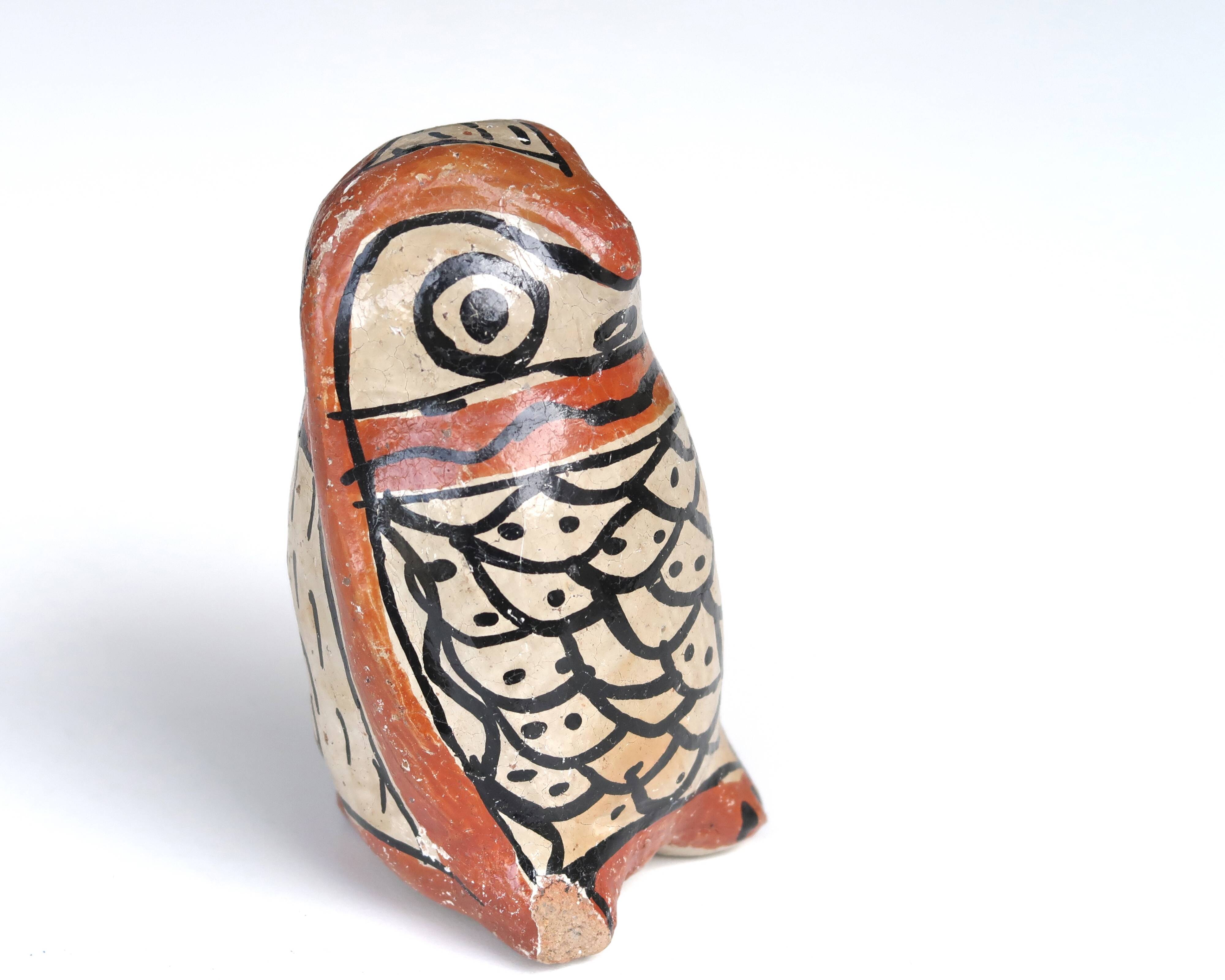 Moroccan ceramic owl, 70s