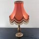 Lampe en laiton abat jour pagode