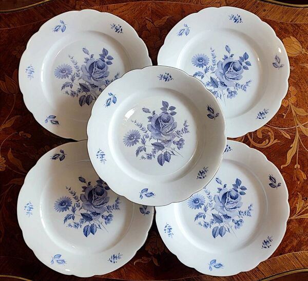 Lot d'assiettes en porcelaine Seltmann Weiden – Bavière
