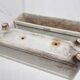 Pair of Art Deco-style Chanal cement bins, 65 cm