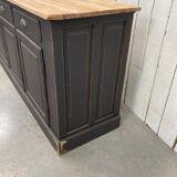 Old three-door sideboard