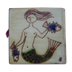 Ceramic and wood box