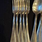 Set of 11 antique place settings – Saglier Frères & Cie, silversmiths in Paris