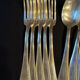 Set of 11 antique place settings – Saglier Frères & Cie, silversmiths in Paris