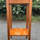 Cherry wood bedside table, vintage, 60s