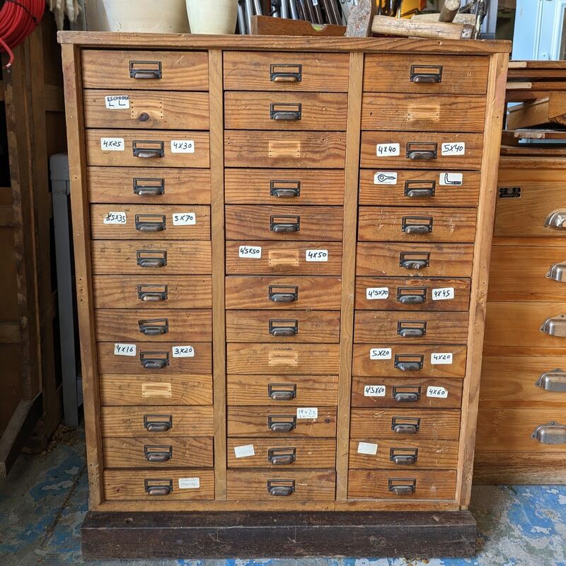 Hardware cabinet 39 drawers