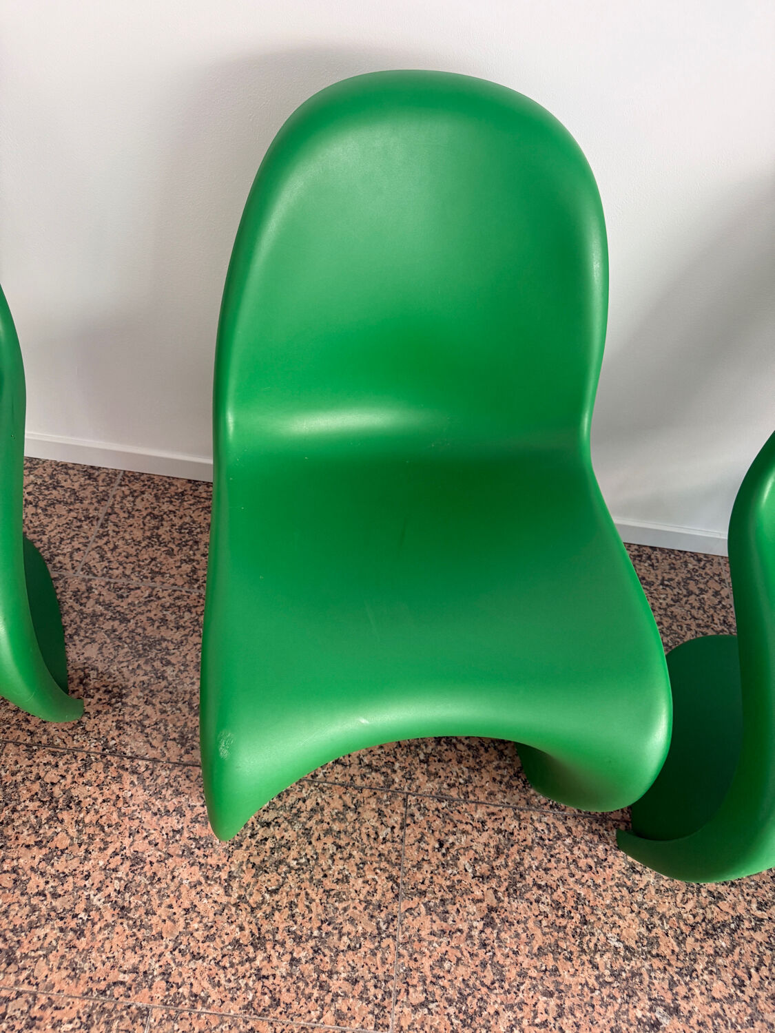 4 Panton chairs by Vitra