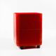 Module de rangement Kartell rouge design italien des années 70