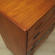 Commode en teck, design danois, années 1970, fabriqué au Danemark