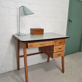 Vintage compass feet desk