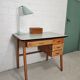 Vintage compass feet desk