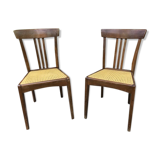 Lot de 2 chaises luceta fabriquées par les usines stella