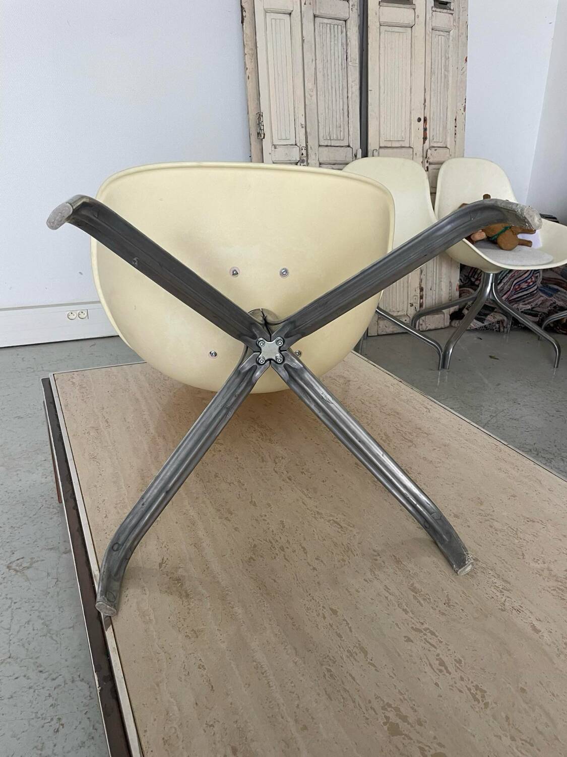 Set of 4 IKEA Chris Martin ABS chairs