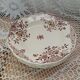 6 assiettes creuses Terre de fer polychrome