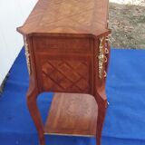 Small marquetry chest of drawers