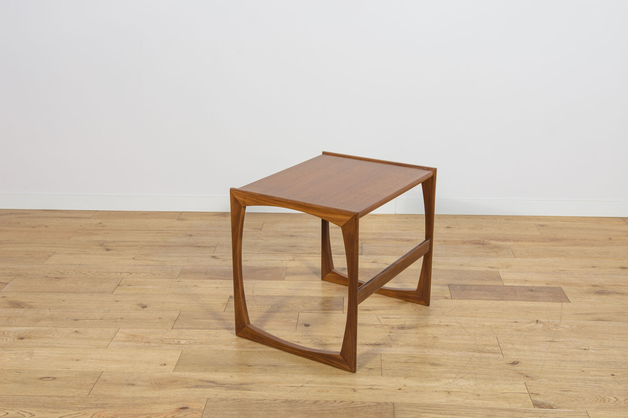 Mid-century teak nesting tables by R. Benett for G-Plan, United Kingdom, 1970s, set of 3