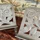 Art Deco hairdresser footrest pair