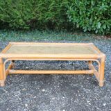 Rattan coffee table and canning