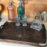 Art deco wooden tray