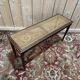 Banc - Banquette de piano / d'office en cannage Louis XVI