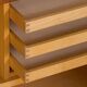 Scandinavian two bay rosewood free-standing wall unit