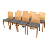 Set of 8 dining room chairs, Pedrali