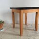 Vintage formica and wood stool