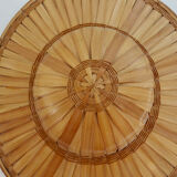 Hat, colonial helmet in bamboo 70s